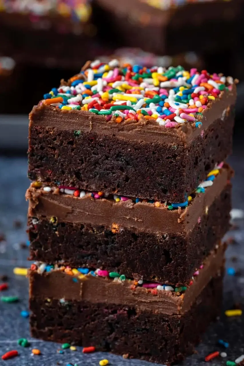 Chocolate Sprinkle Brownie Karachi